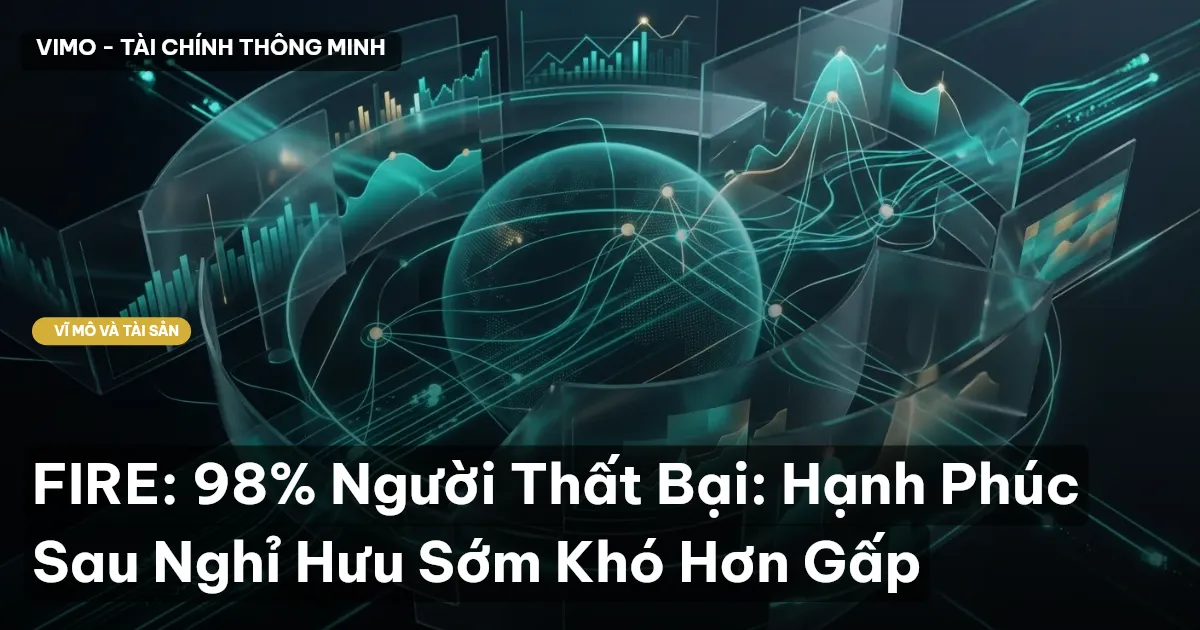 FIRE: 98% Người Thất Bại: Hạnh Phúc Sau Nghỉ Hưu Sớm Khó Hơn Gấp