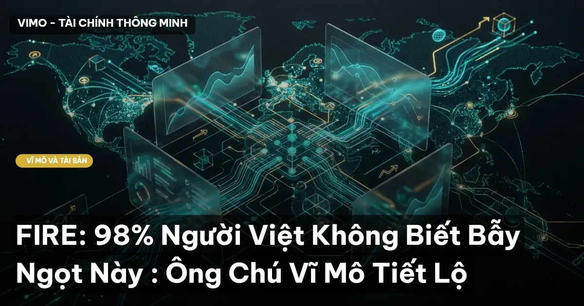 FIRE: 98% Người Việt Không Biết Bẫy Ngọt Này : Ông Chú Vĩ Mô Tiết Lộ