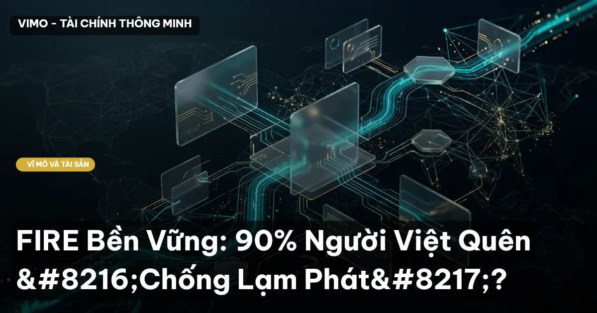 FIRE Bền Vững: 90% Người Việt Quên ‘Chống Lạm Phát’?
