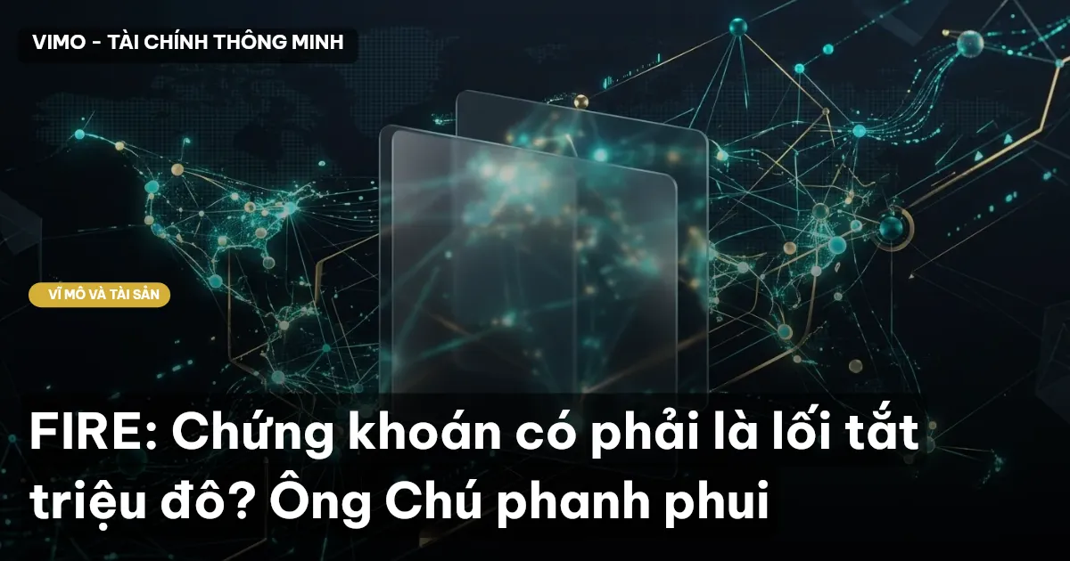 FIRE: Chứng khoán có phải là lối tắt triệu đô? Ông Chú phanh phui