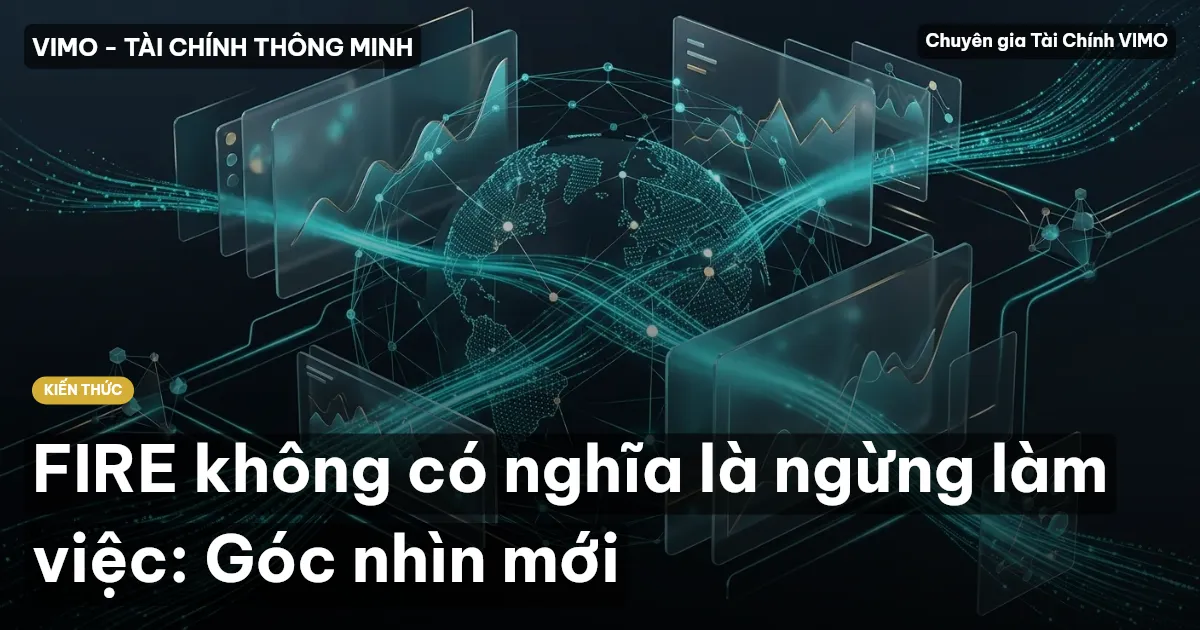 FIRE không có nghĩa là ngừng làm việc: Góc nhìn mới
