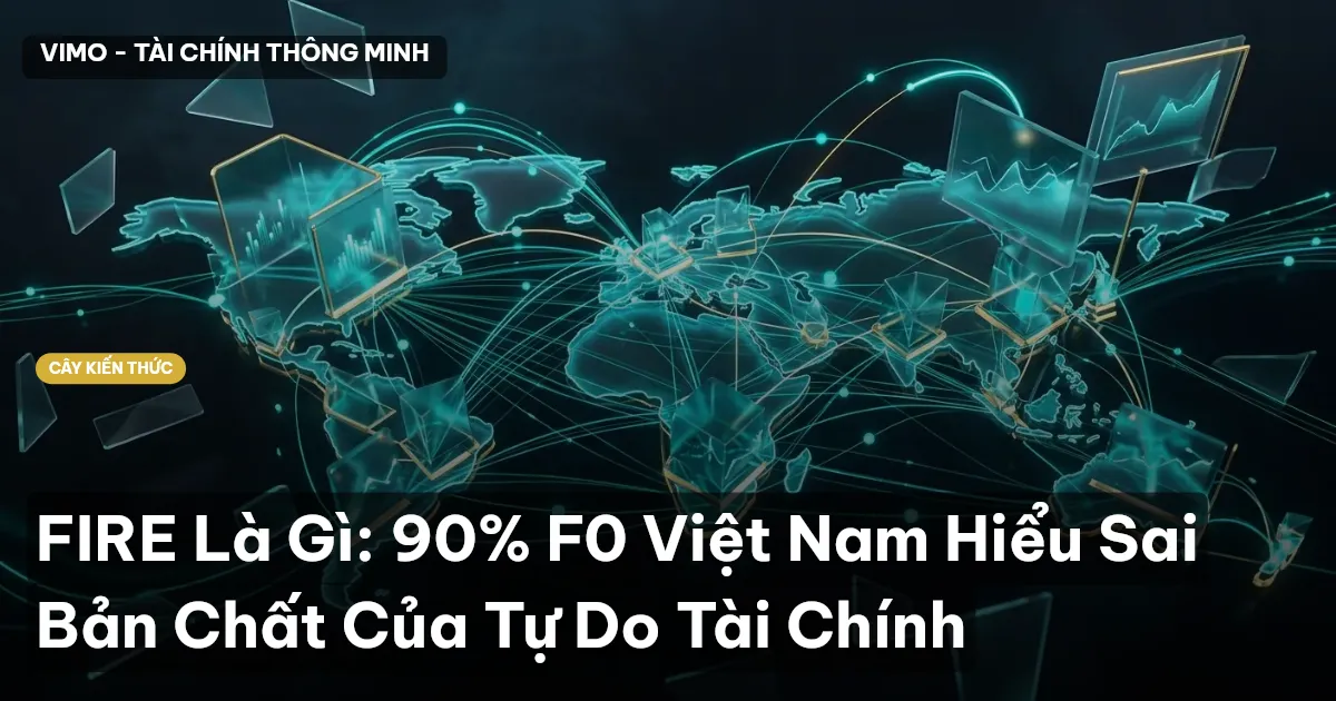FIRE Là Gì: 90% F0 Việt Nam Hiểu Sai Bản Chất Của Tự Do Tài Chính