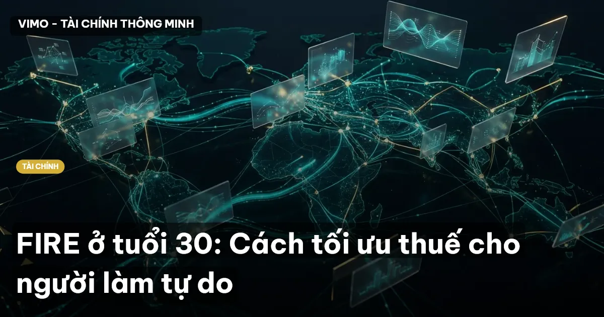 FIRE ở tuổi 30: Cách tối ưu thuế cho người làm tự do