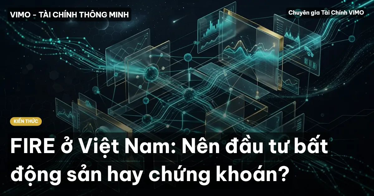 FIRE ở Việt Nam: Nên đầu tư bất động sản hay chứng khoán?