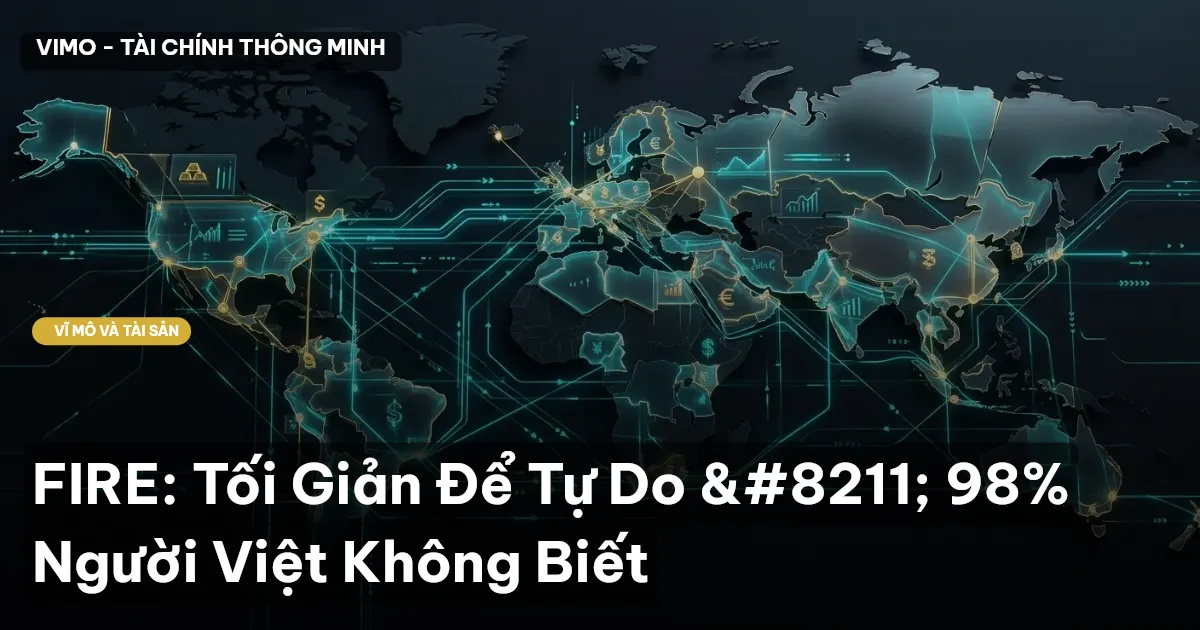 FIRE: Tối Giản Để Tự Do – 98% Người Việt Không Biết