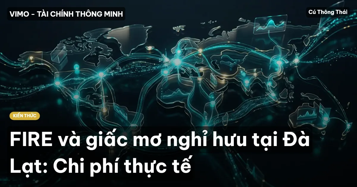 FIRE và giấc mơ nghỉ hưu tại Đà Lạt: Chi phí thực tế