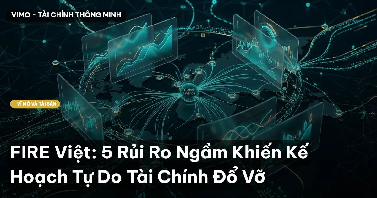 FIRE Việt: 5 Rủi Ro Ngầm Khiến Kế Hoạch Tự Do Tài Chính Đổ Vỡ