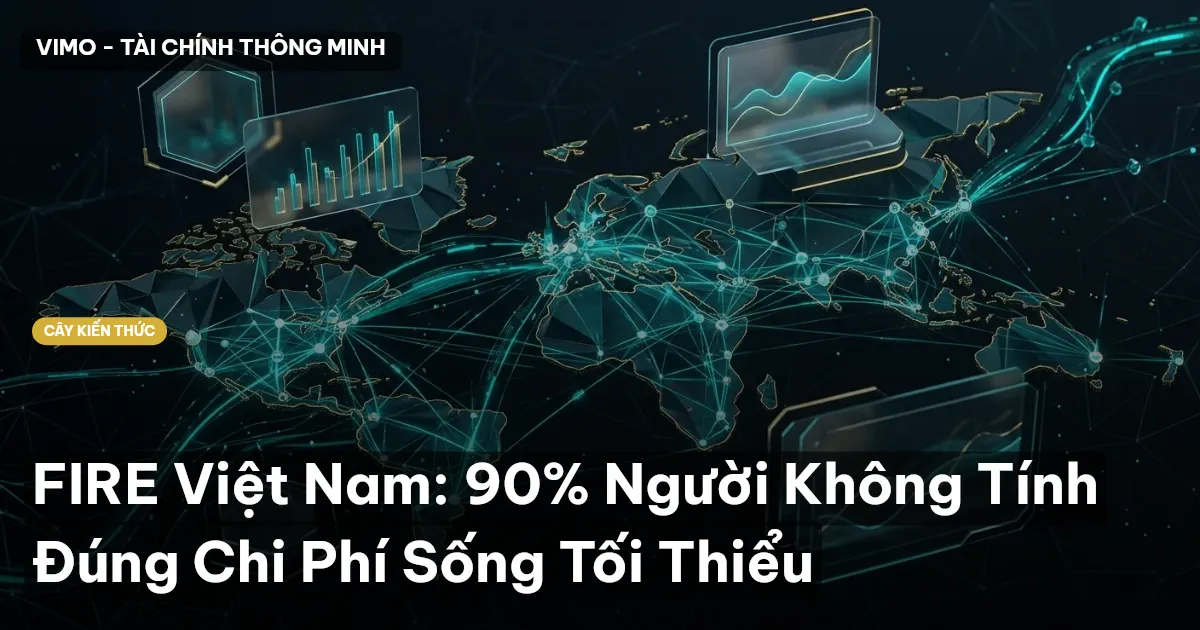 FIRE Việt Nam: 90% Người Không Tính Đúng Chi Phí Sống Tối Thiểu