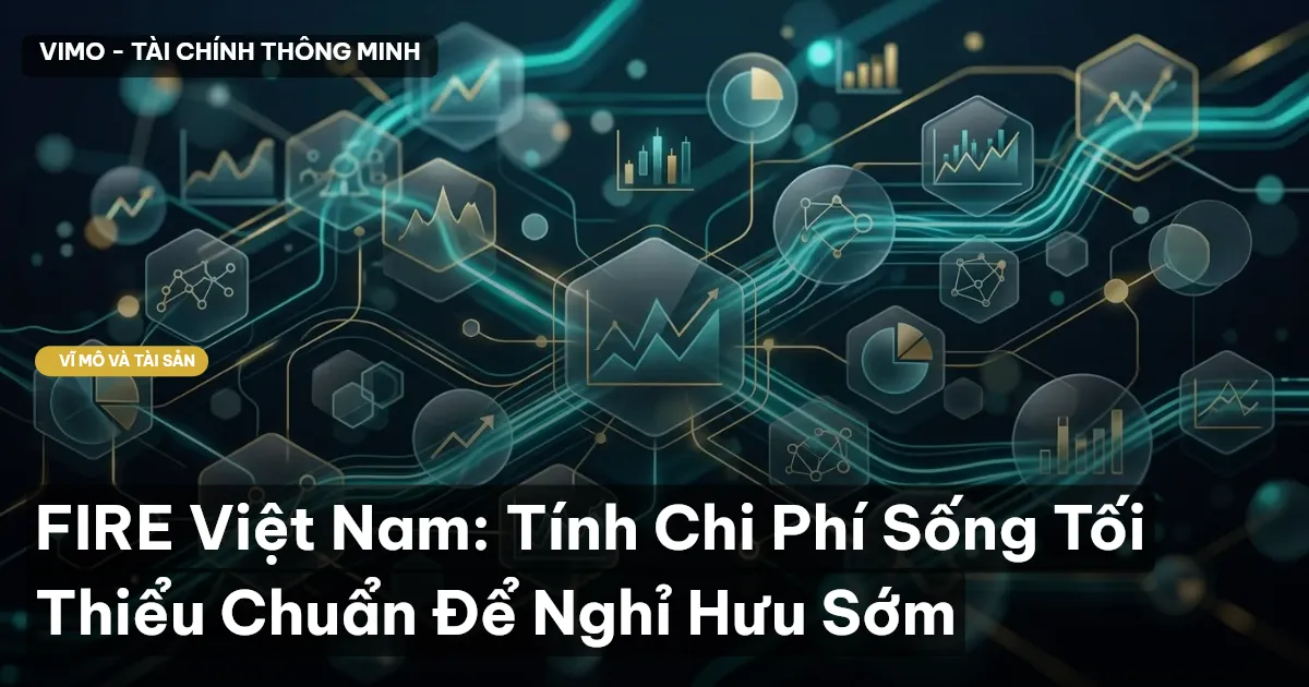 FIRE Việt Nam: Tính Chi Phí Sống Tối Thiểu Chuẩn Để Nghỉ Hưu Sớm
