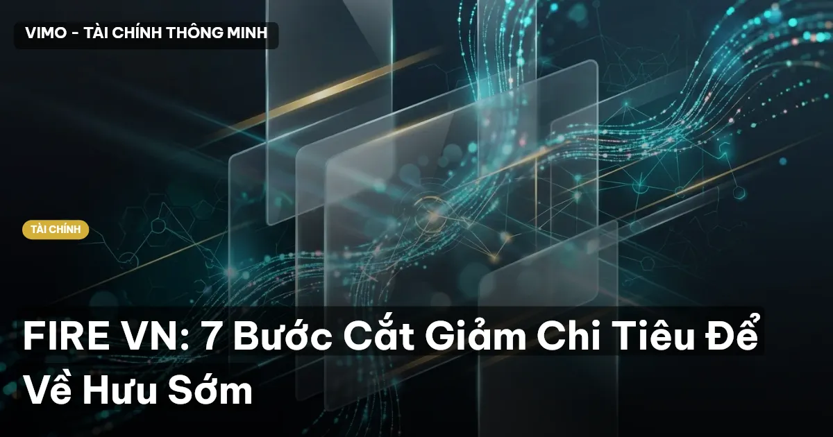 FIRE VN: 7 Bước Cắt Giảm Chi Tiêu Để Về Hưu Sớm