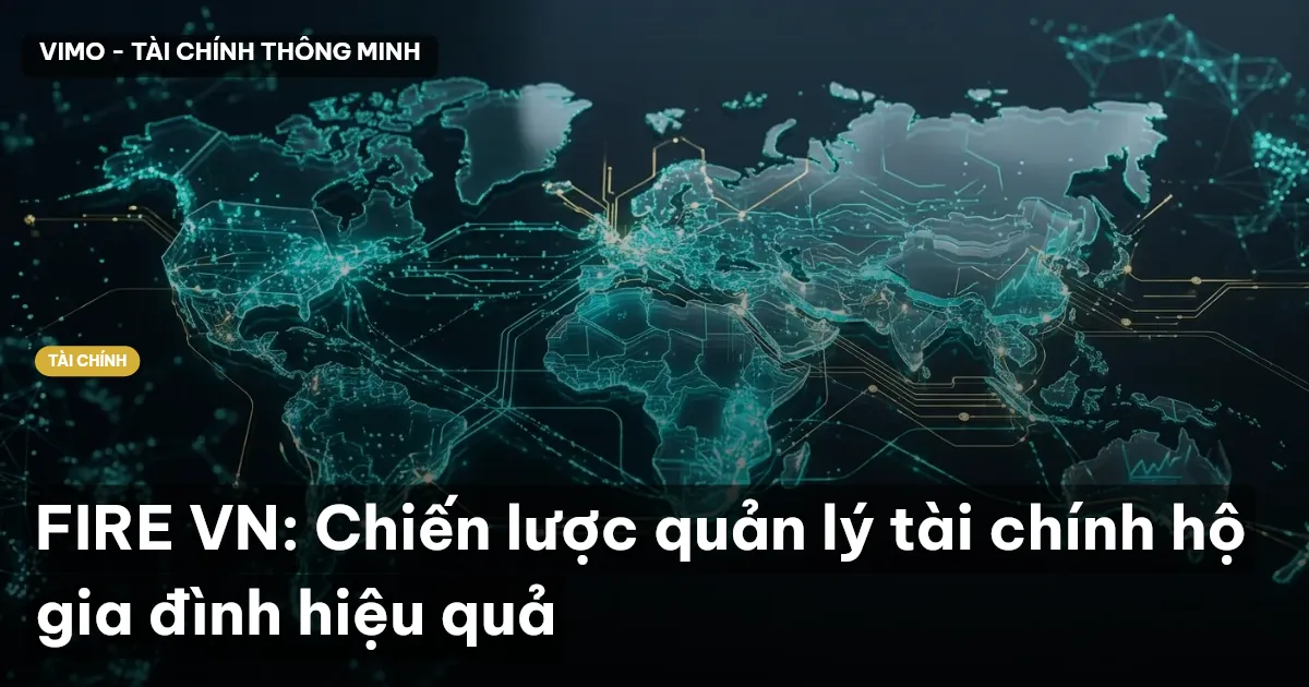 FIRE VN: Chiến lược quản lý tài chính hộ gia đình hiệu quả