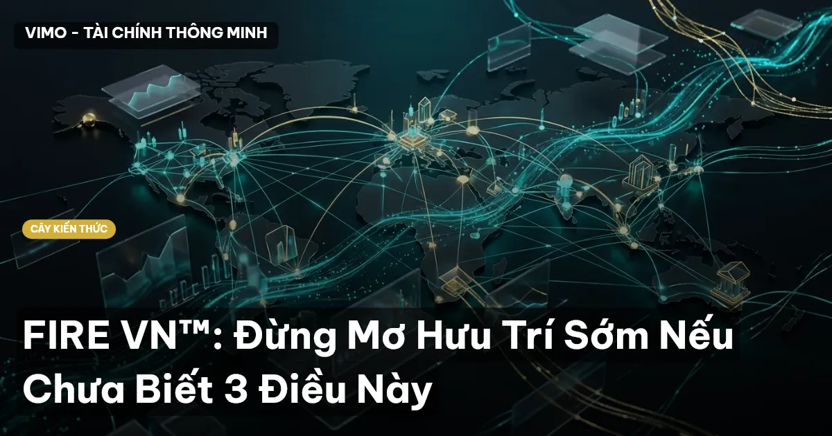 FIRE VN™: Đừng Mơ Hưu Trí Sớm Nếu Chưa Biết 3 Điều Này