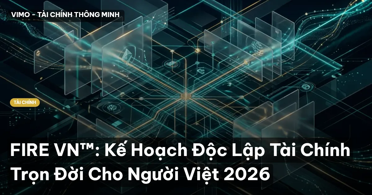 FIRE VN™: Kế Hoạch Độc Lập Tài Chính Trọn Đời Cho Người Việt 2026