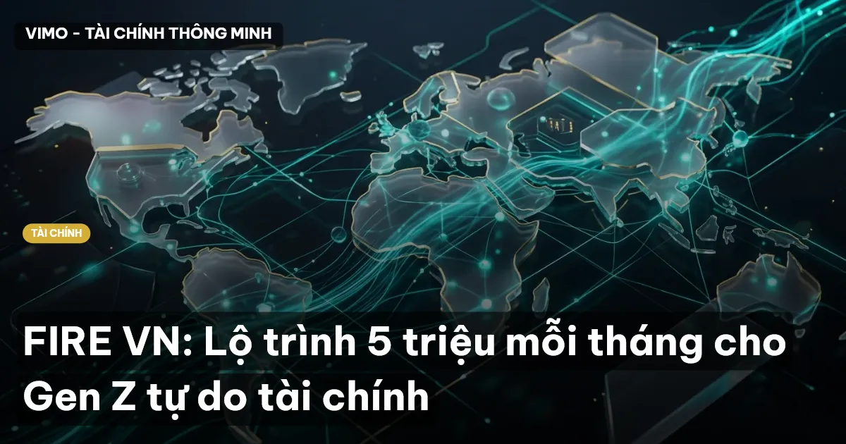 FIRE VN: Lộ trình 5 triệu mỗi tháng cho Gen Z tự do tài chính