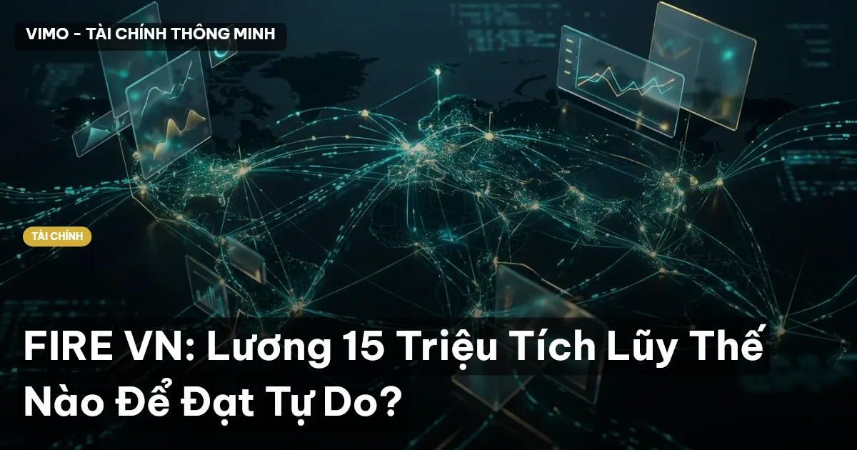 FIRE VN: Lương 15 Triệu Tích Lũy Thế Nào Để Đạt Tự Do?