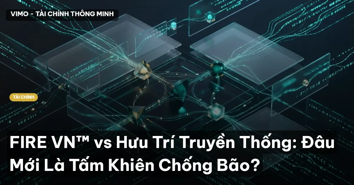 FIRE VN™ vs Hưu Trí Truyền Thống: Đâu Mới Là Tấm Khiên Chống Bão?