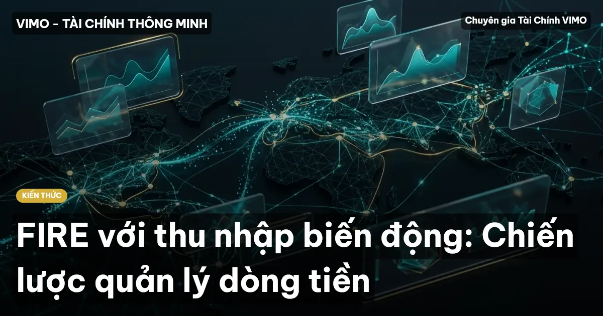 FIRE với thu nhập biến động: Chiến lược quản lý dòng tiền