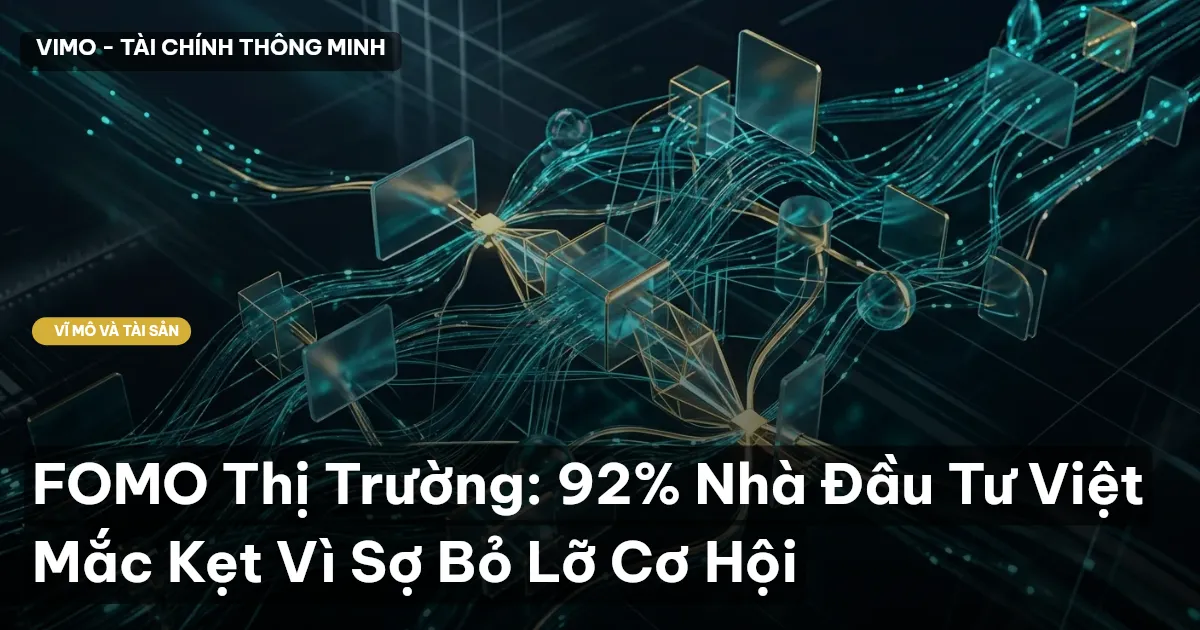 FOMO Thị Trường: 92% Nhà Đầu Tư Việt Mắc Kẹt Vì Sợ Bỏ Lỡ Cơ Hội