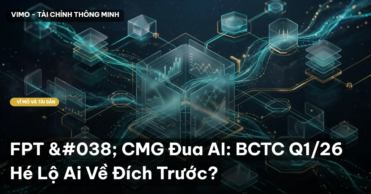 FPT & CMG Đua AI: BCTC Q1/26 Hé Lộ Ai Về Đích Trước?