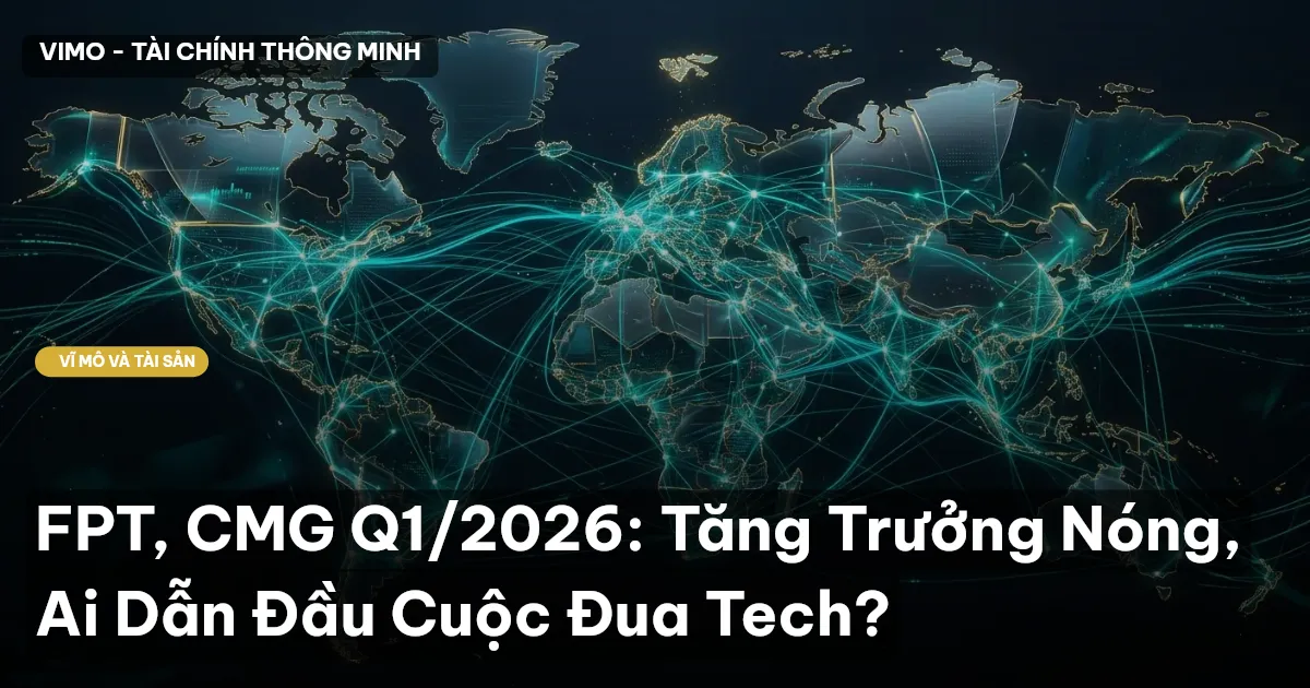 FPT, CMG Q1/2026: Tăng Trưởng Nóng, Ai Dẫn Đầu Cuộc Đua Tech?