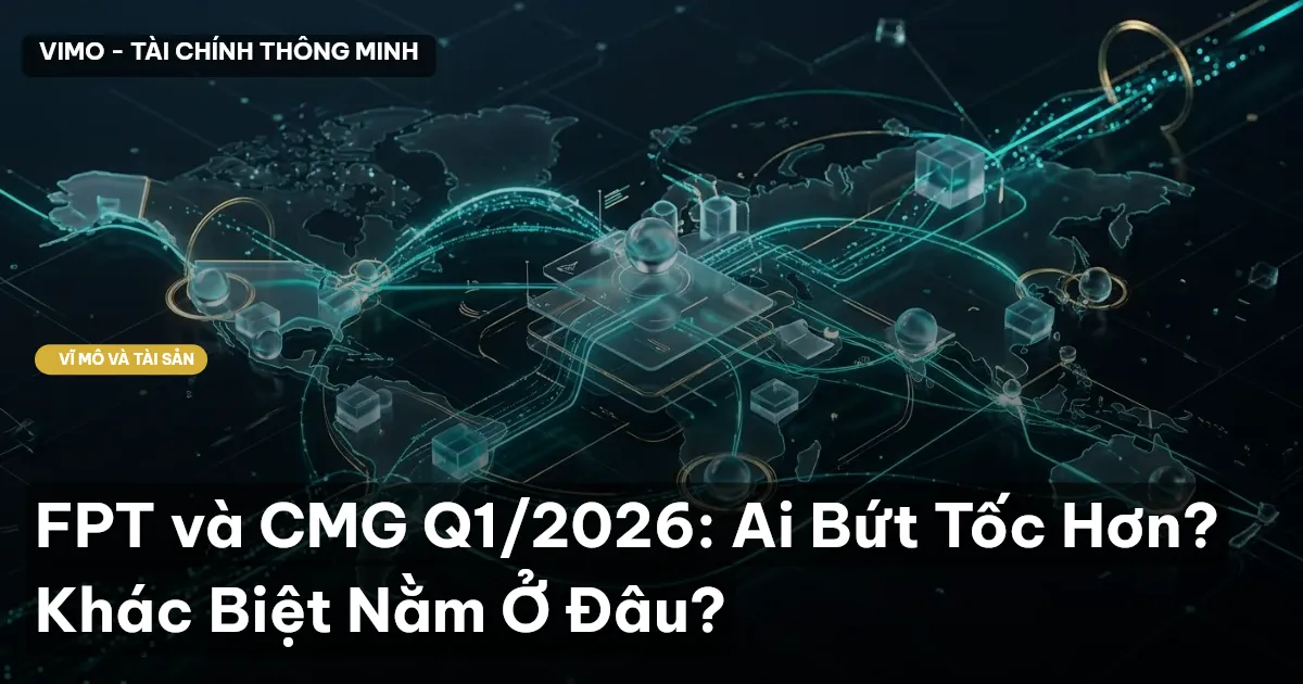 FPT và CMG Q1/2026: Ai Bứt Tốc Hơn? Khác Biệt Nằm Ở Đâu?