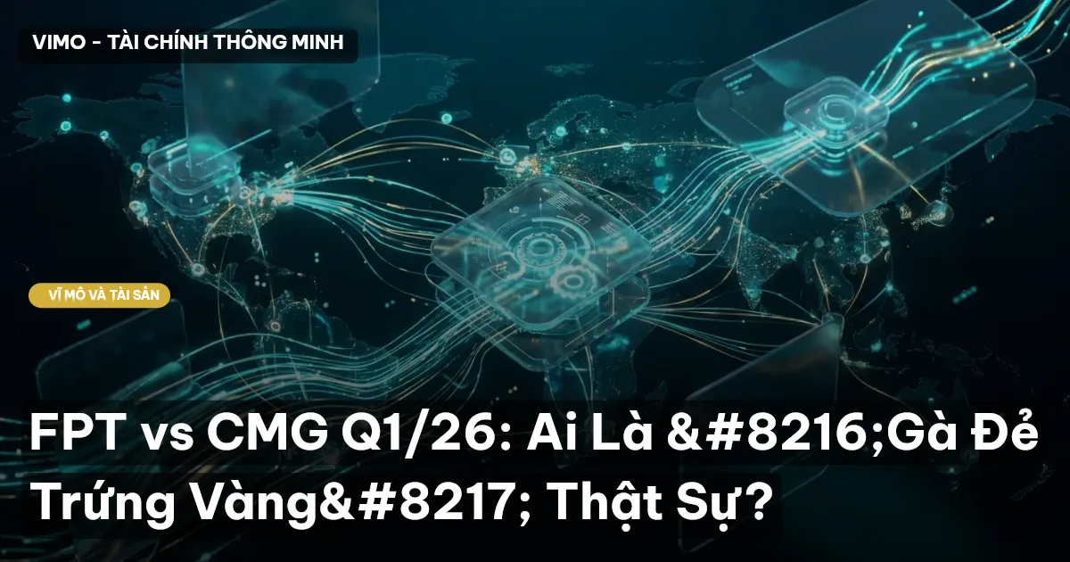 FPT vs CMG Q1/26: Ai Là ‘Gà Đẻ Trứng Vàng’ Thật Sự?