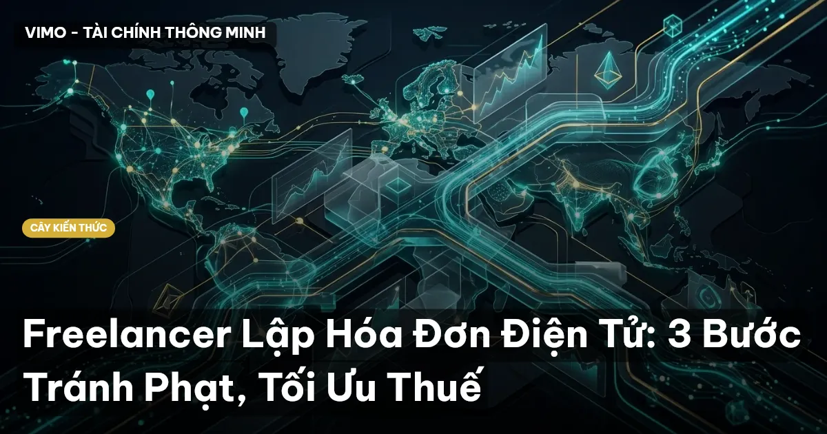 Freelancer Lập Hóa Đơn Điện Tử: 3 Bước Tránh Phạt, Tối Ưu Thuế