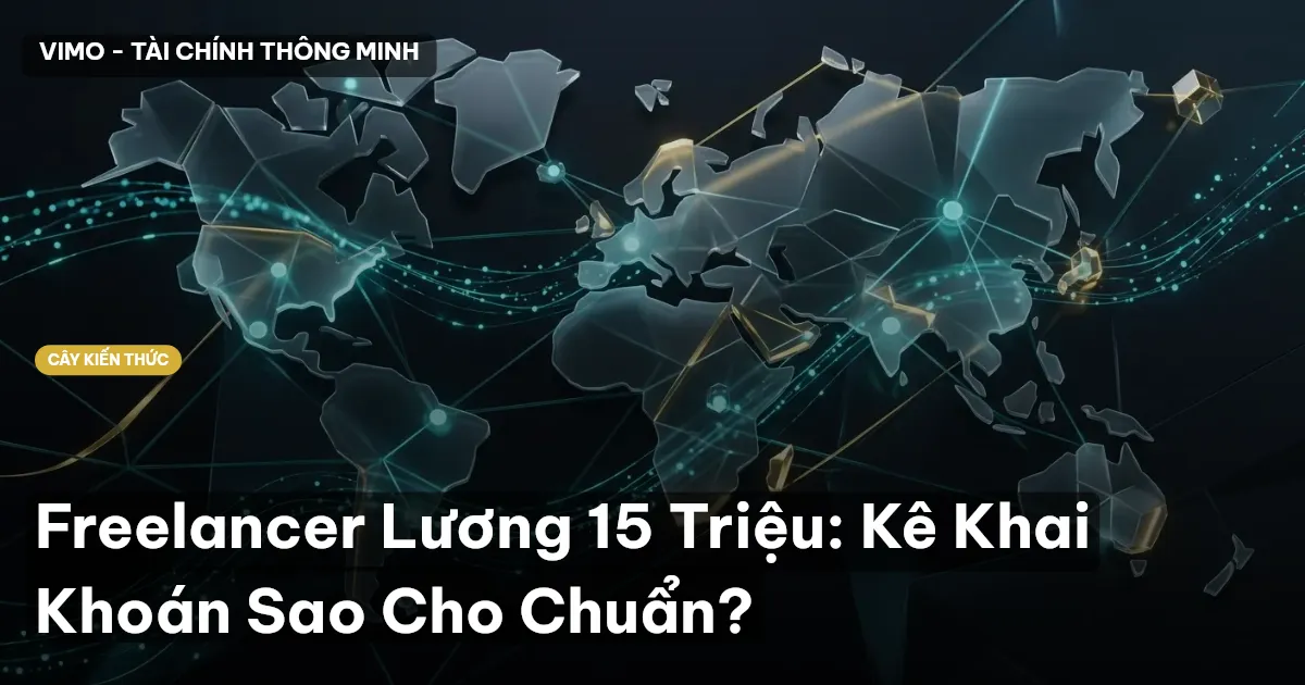 Freelancer Lương 15 Triệu: Kê Khai Khoán Sao Cho Chuẩn?