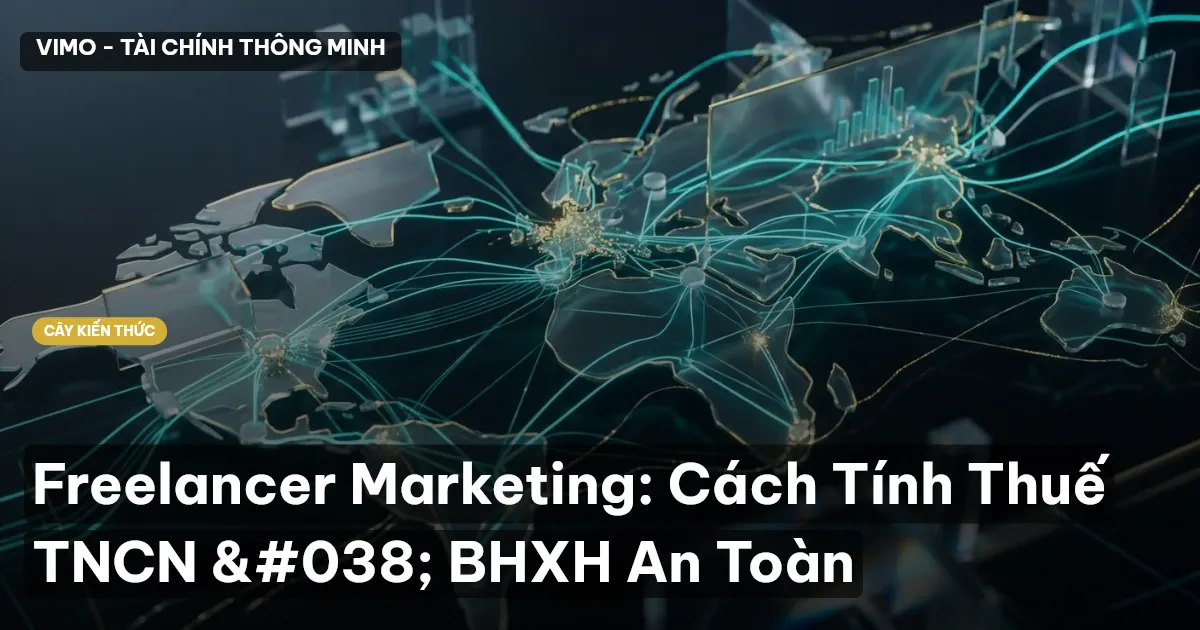 Freelancer Marketing: Cách Tính Thuế TNCN & BHXH An Toàn