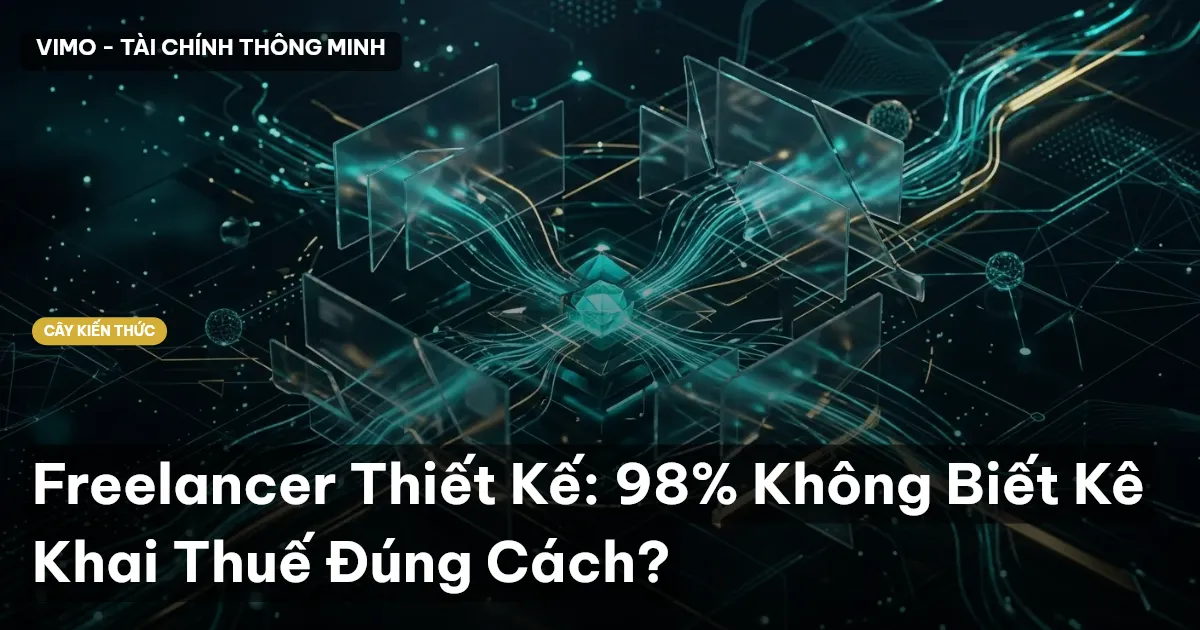 Freelancer Thiết Kế: 98% Không Biết Kê Khai Thuế Đúng Cách?
