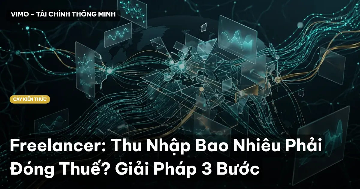 Freelancer: Thu Nhập Bao Nhiêu Phải Đóng Thuế? Giải Pháp 3 Bước
