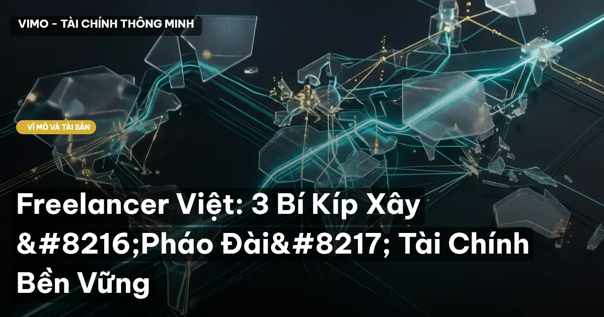 Freelancer Việt: 3 Bí Kíp Xây ‘Pháo Đài’ Tài Chính Bền Vững