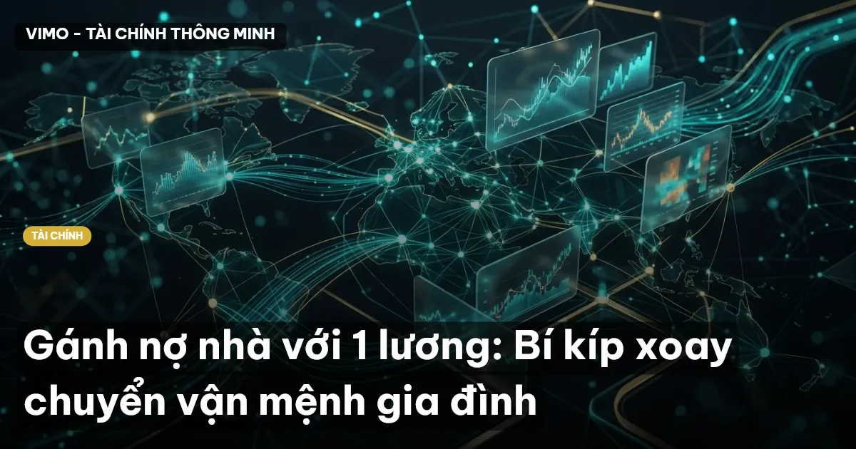 Gánh nợ nhà với 1 lương: Bí kíp xoay chuyển vận mệnh gia đình