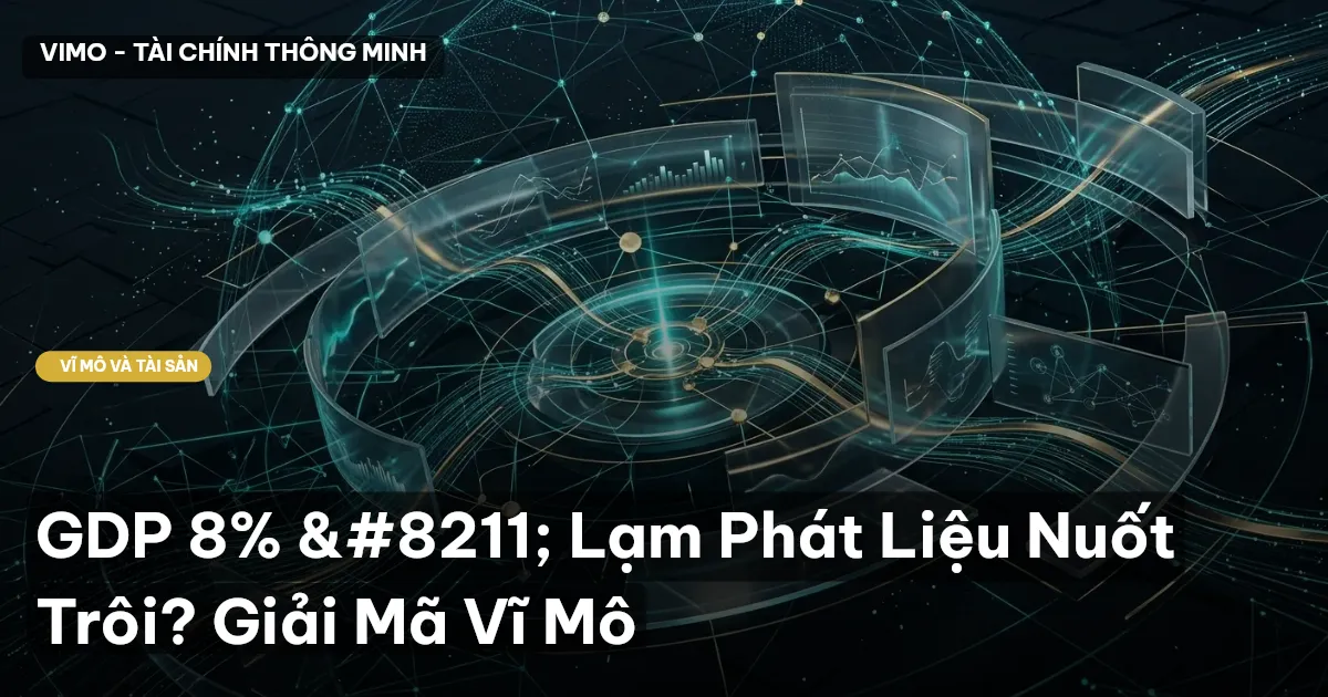 GDP 8% – Lạm Phát Liệu Nuốt Trôi? Giải Mã Vĩ Mô