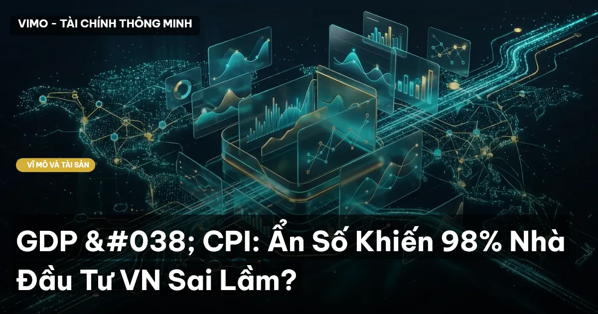GDP & CPI: Ẩn Số Khiến 98% Nhà Đầu Tư VN Sai Lầm?