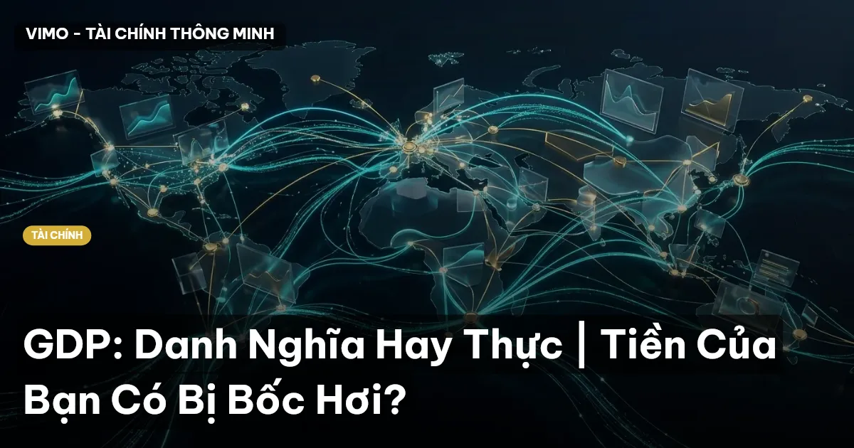 GDP: Danh Nghĩa Hay Thực | Tiền Của Bạn Có Bị Bốc Hơi?