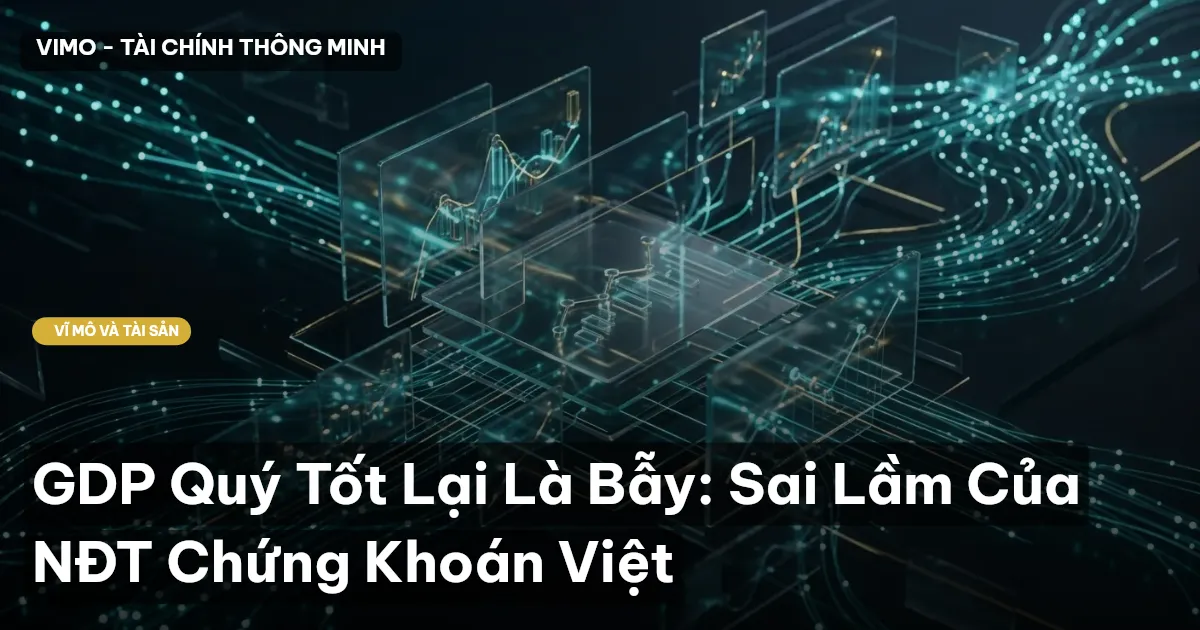 GDP Quý Tốt Lại Là Bẫy: Sai Lầm Của NĐT Chứng Khoán Việt