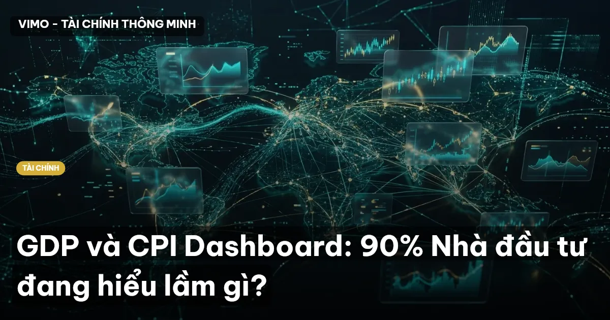GDP và CPI Dashboard: 90% Nhà đầu tư đang hiểu lầm gì?