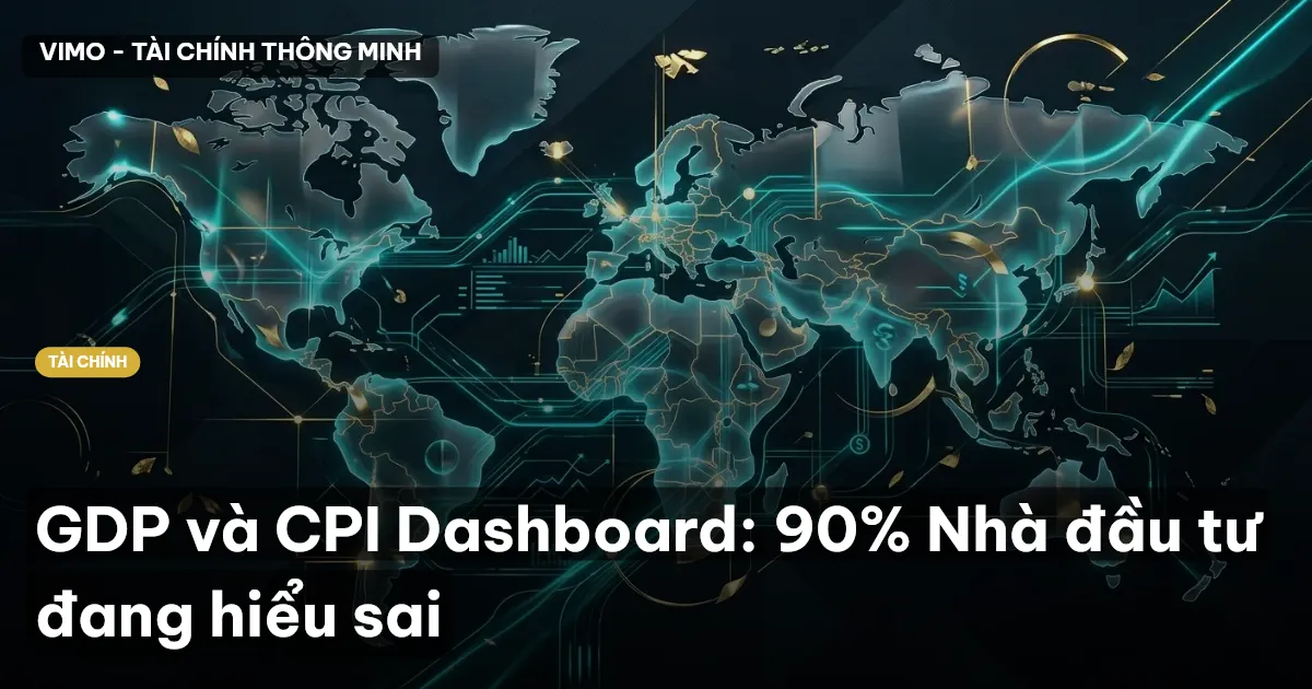 GDP và CPI Dashboard: 90% Nhà đầu tư đang hiểu sai