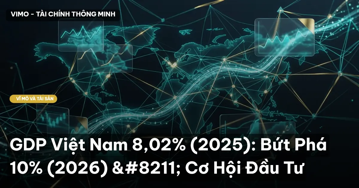 GDP Việt Nam 8,02% (2025): Bứt Phá 10% (2026) – Cơ Hội Đầu Tư