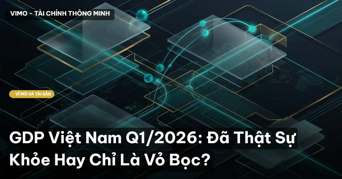 GDP Việt Nam Q1/2026: Đã Thật Sự Khỏe Hay Chỉ Là Vỏ Bọc?
