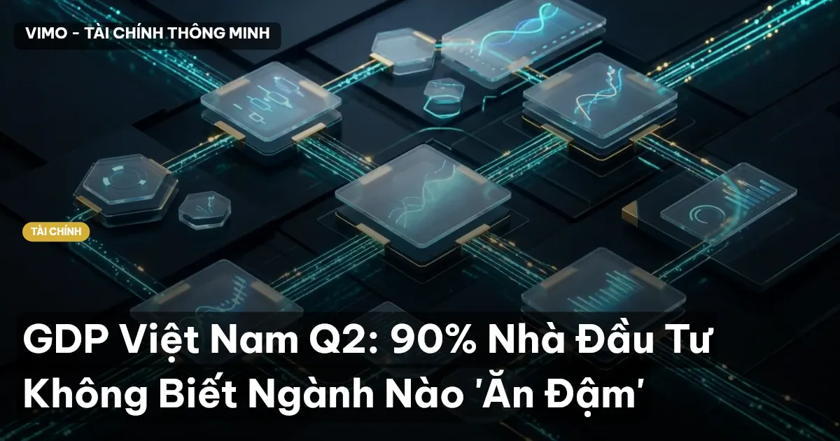 GDP Việt Nam Q2: 90% Nhà Đầu Tư Không Biết Ngành Nào 'Ăn Đậm'
