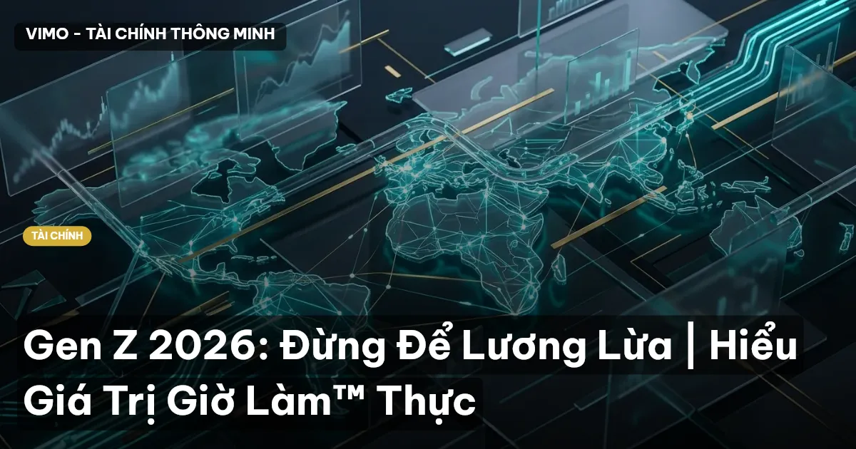 Gen Z 2026: Đừng Để Lương Lừa | Hiểu Giá Trị Giờ Làm™ Thực