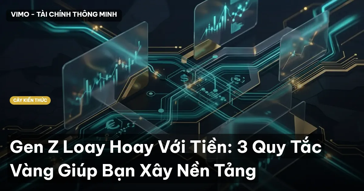 Gen Z Loay Hoay Với Tiền: 3 Quy Tắc Vàng Giúp Bạn Xây Nền Tảng