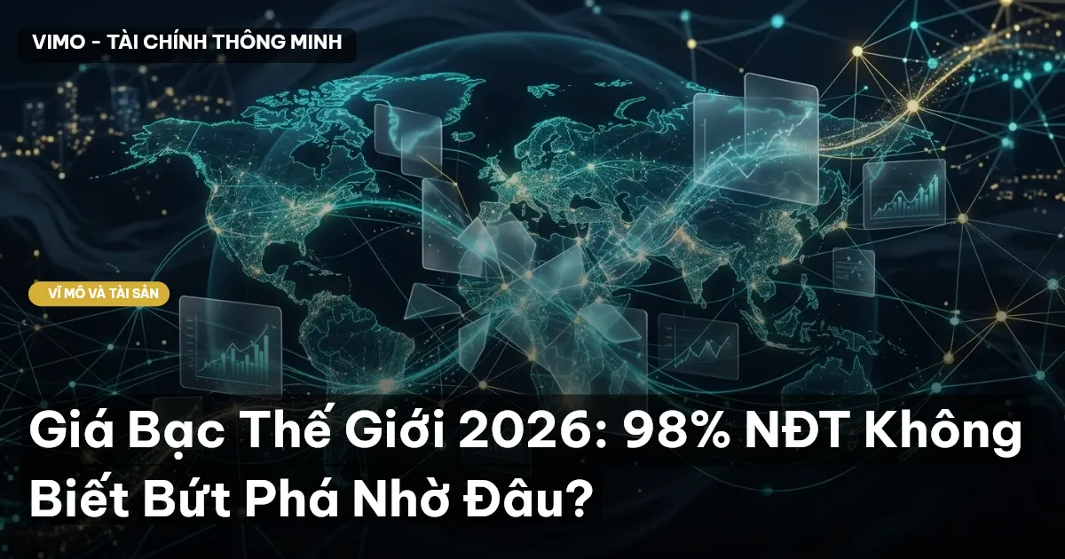 Giá Bạc Thế Giới 2026: 98% NĐT Không Biết Bứt Phá Nhờ Đâu?