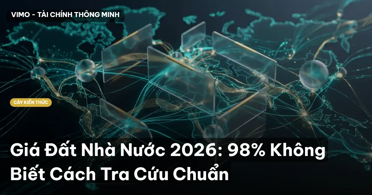 Giá Đất Nhà Nước 2026: 98% Không Biết Cách Tra Cứu Chuẩn