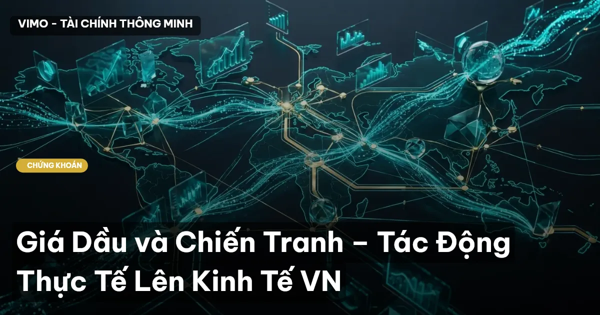 Giá Dầu và Chiến Tranh – Tác Động Thực Tế Lên Kinh Tế VN