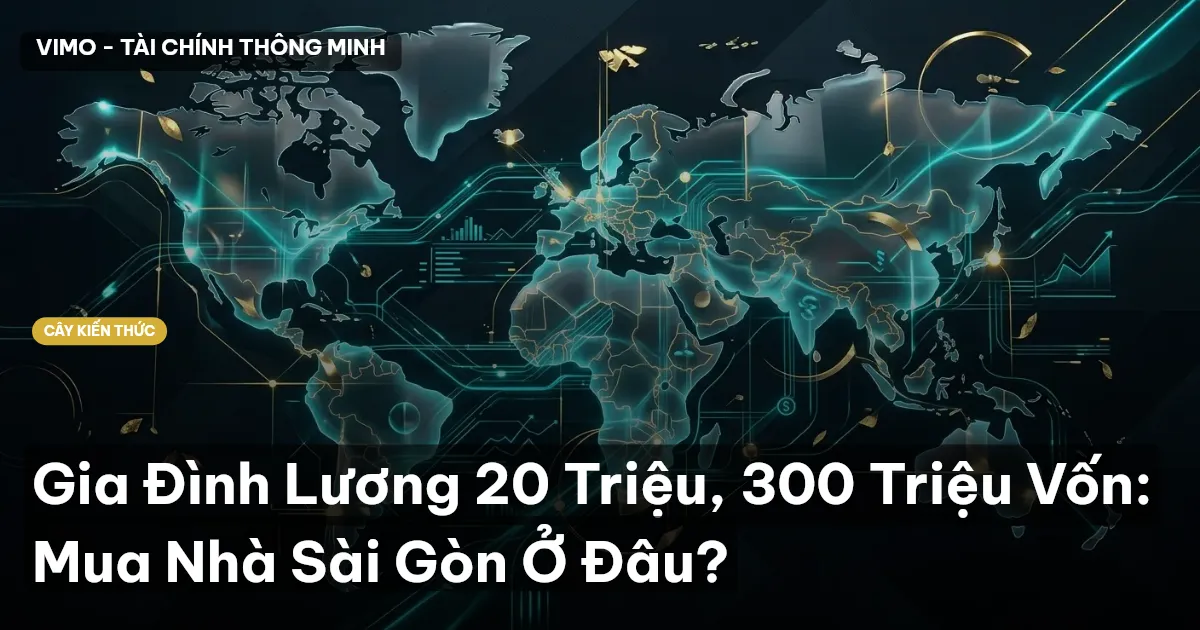 Gia Đình Lương 20 Triệu, 300 Triệu Vốn: Mua Nhà Sài Gòn Ở Đâu?