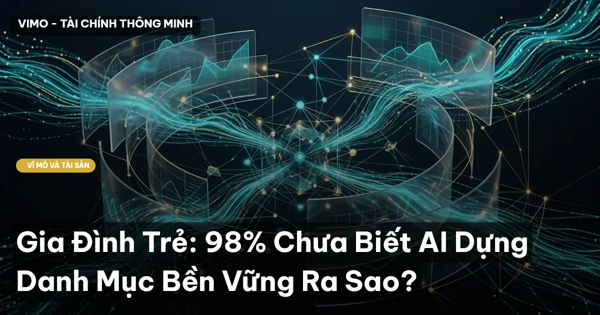 Gia Đình Trẻ: 98% Chưa Biết AI Dựng Danh Mục Bền Vững Ra Sao?