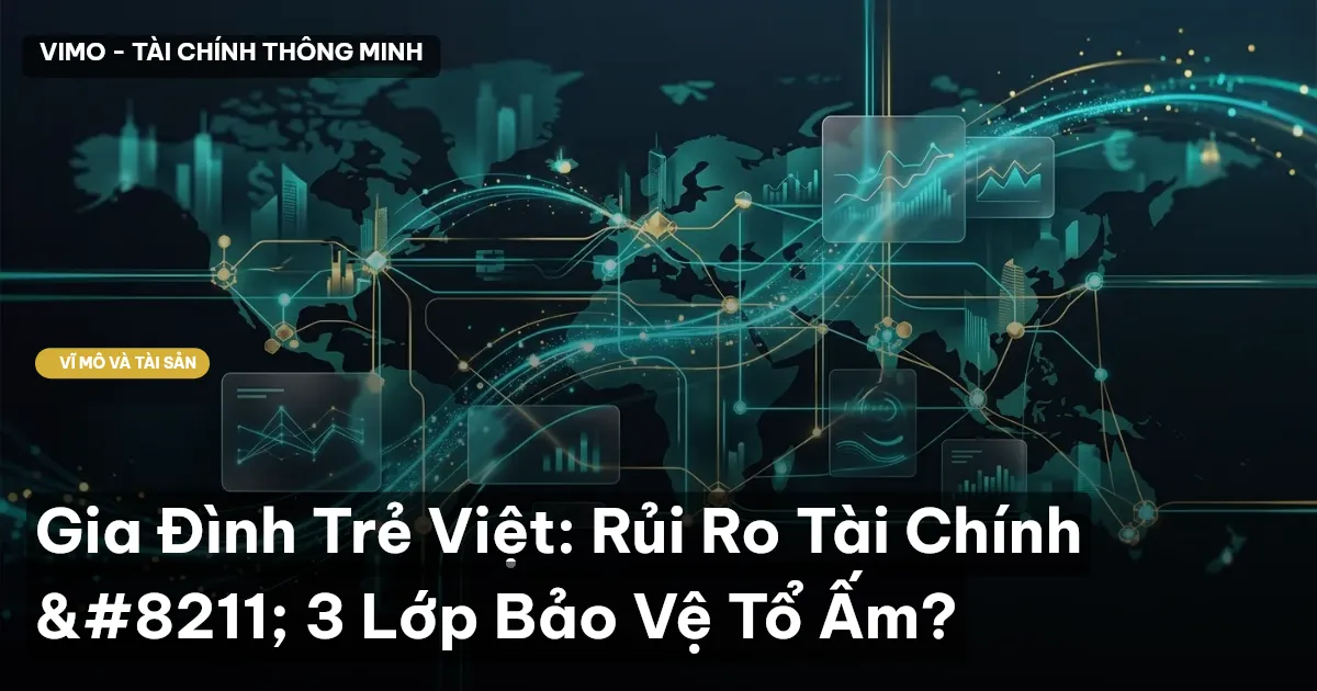 Gia Đình Trẻ Việt: Rủi Ro Tài Chính – 3 Lớp Bảo Vệ Tổ Ấm?